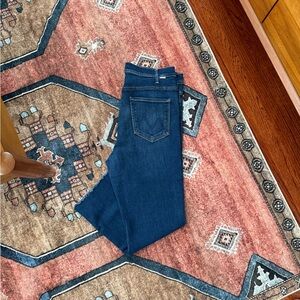 MOTHER The Hustler Ankle Fray Jean